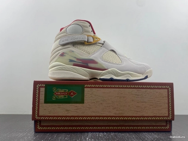 One Kick 8 Su Family Es Casa Retro and SoleFly FJ2850-107 Special Box) Jordan Casa (Friends Mi 0725